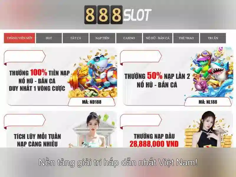 Trải nghiệm slot game